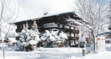 Rakouský hotel Bichlingerhof v zimě
