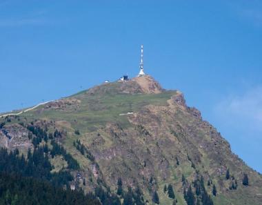 Vrcholek Kitzbühel Hornu