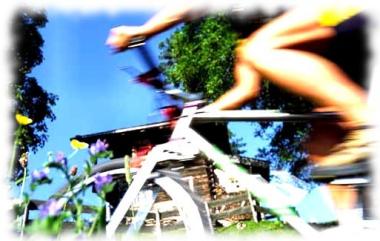 Kitzbühel a cyklistický závodník