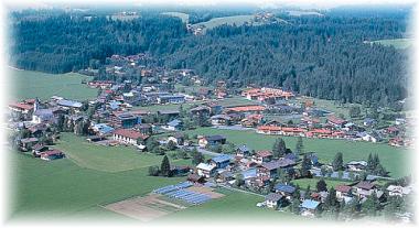 Rakousko - obec Oberndorf in Tirol