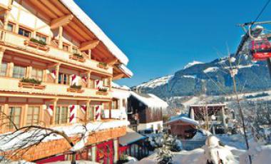 Rakouský hotel Best Western Premier Kaiserhof v zimě