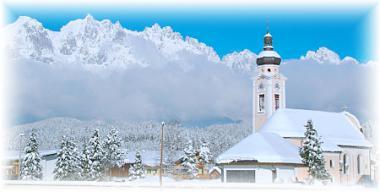 Rakousko - část obce Oberndorf in Tirol