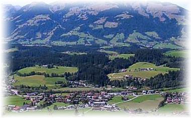 Rakousko - obec Reith bei Kitzbühel