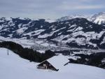 Rakouský Kitzbühel v zimě
